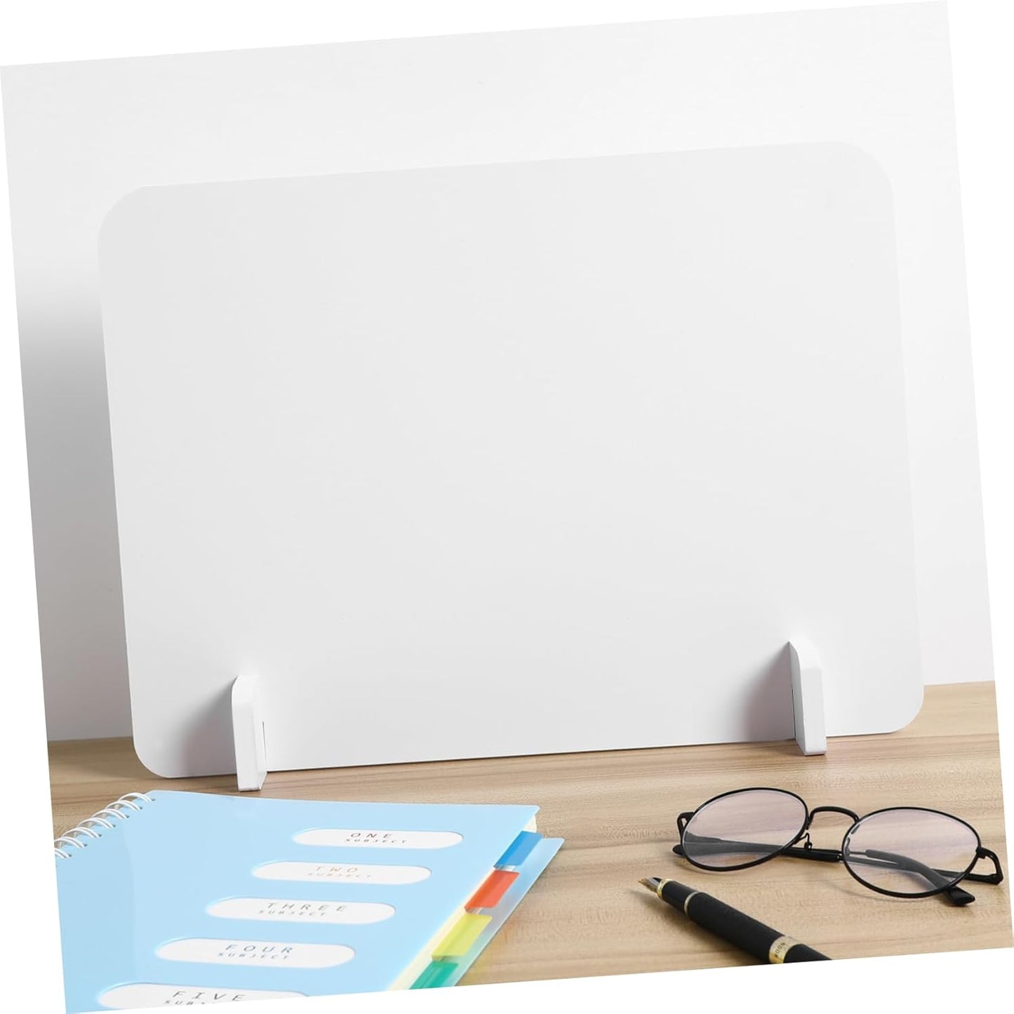GANAZONO Desktop Partition Board Isolation Guard for Schools Restaurants Hotels Easy Installation Spray Protection Health Safety for Workers