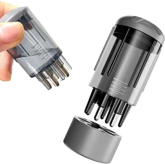 1Pc Hair Growth Care Hair Massager, Portable Hair Oil Applicator Bottle Scalp Massager,Scalp Applicator Comb, Oil Applicator Bottle, Hair Oil Applicator for Scalp Massager and Hair Growth Care,Grey