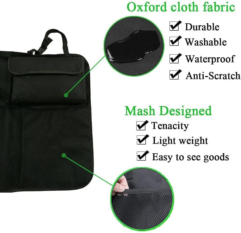 Car Trunk Organizer, Backseat Hanging Organizer with 8 Large Storage Bag -Trunk Organizer for SUV,Truck, Van -Your Space Saving Expert