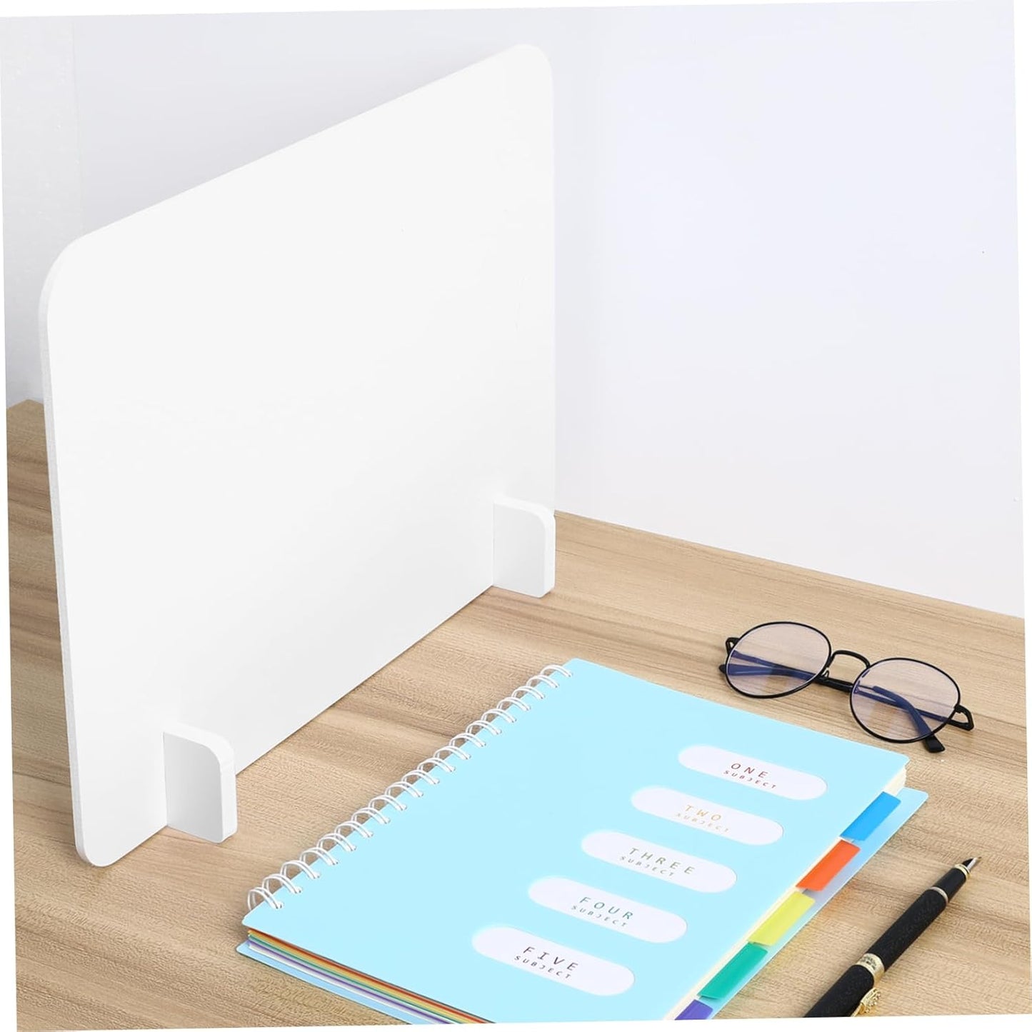 GANAZONO Desktop Partition Board Isolation Guard for Schools Restaurants Hotels Easy Installation Spray Protection Health Safety for Workers