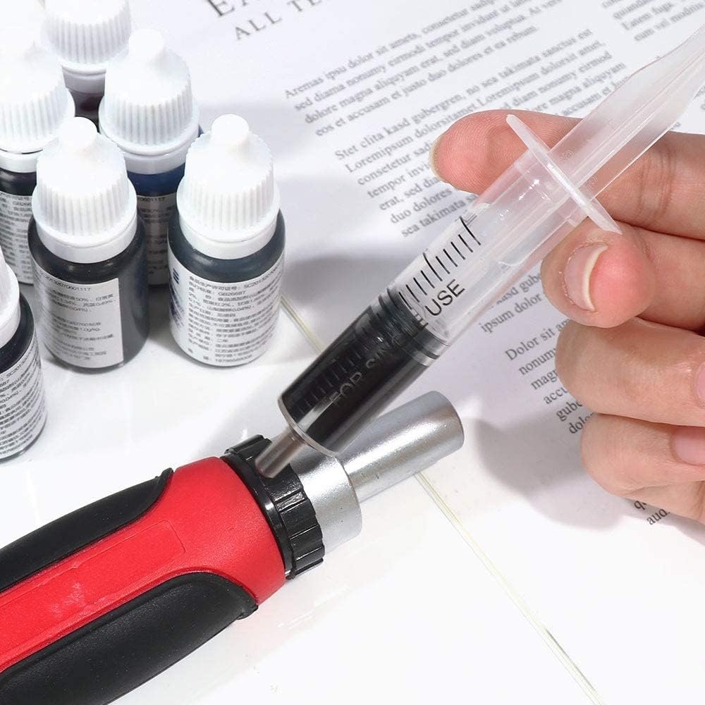OLCANA 20 Pieces Syringes 5ml Seringues 5cc Plastic Measuring Syringe for Liquid Lab Baby Watering Feeding Pet Scientific Glue ApplicatorF