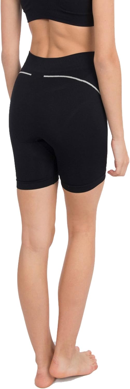 anaissa Women's Malla Pirata Corta Con Tecnología Biotech. Shapewear Leggings