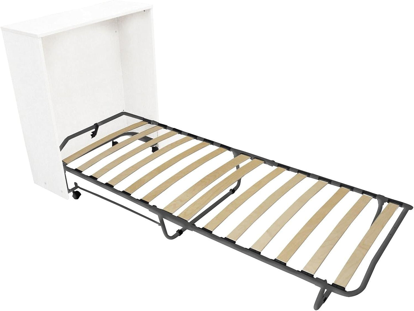 My Brand GERMANVOX Single Folding Folding Bed with Bed Base and Mattress Included