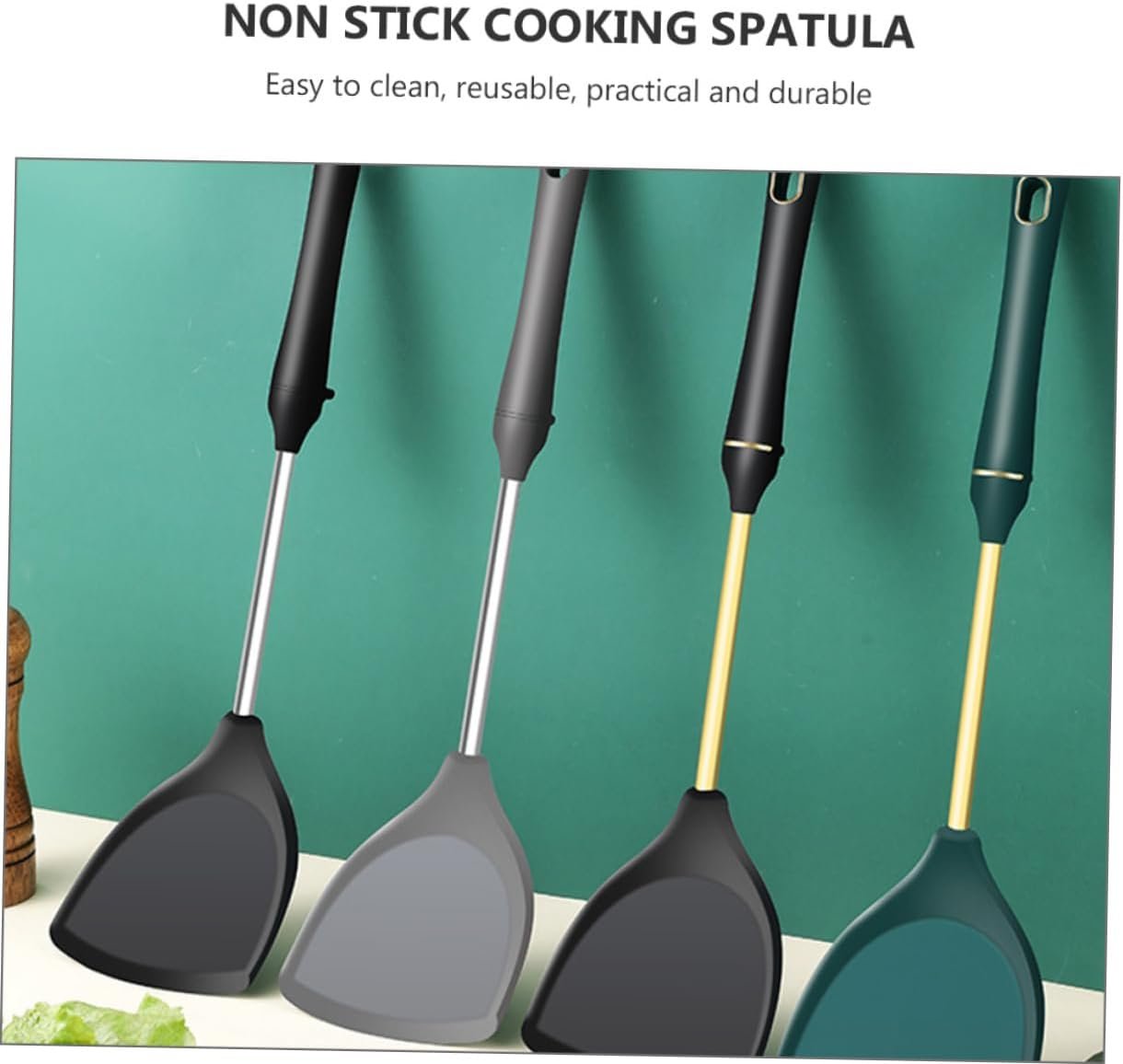 MAGICLULU Pala in Silicone Antiaderente Utensile da Cucina Gadget da Cucina Spurtles