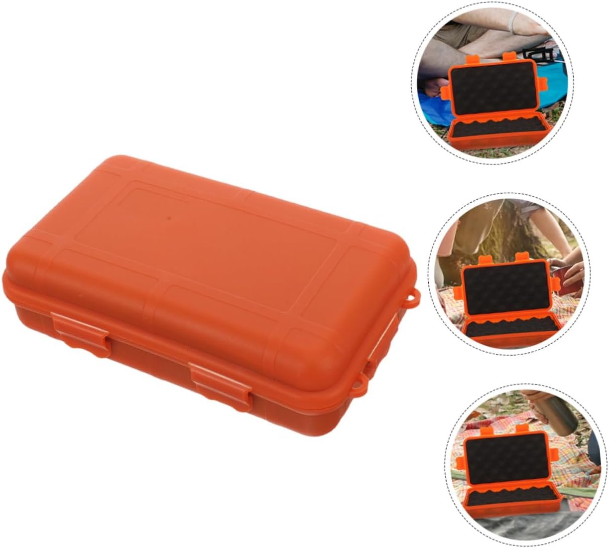 SWOOMEY Box Survival Storage Box Capacity Outdoor Survival Device Organizer Sealed and Shockproof Tool Case