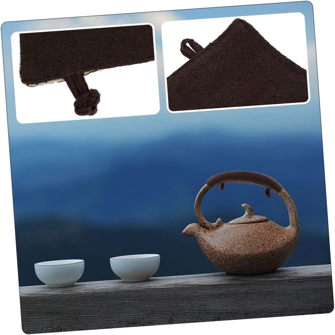 CONGARTENO Teapot Handle Protectors Kettle Handle Cover Washable Reusable for Tea Kettle