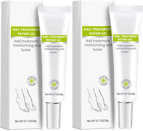 2PCS Nail Treatment Repair Gel, Fungal Nail Treatment Nail Repair Gel, Toe Be Health Instant 7 Days Beauty Gel, Toenail Treatment & Cure Under the Nail, for Damaged Nail.