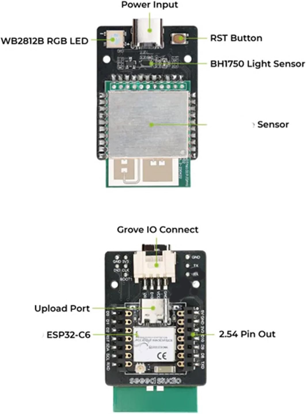 KEXIAO MR60BHA2 60GHz Millimeter Waving Sensoring for Breathing and Detection for Home Automation and Elderly Care