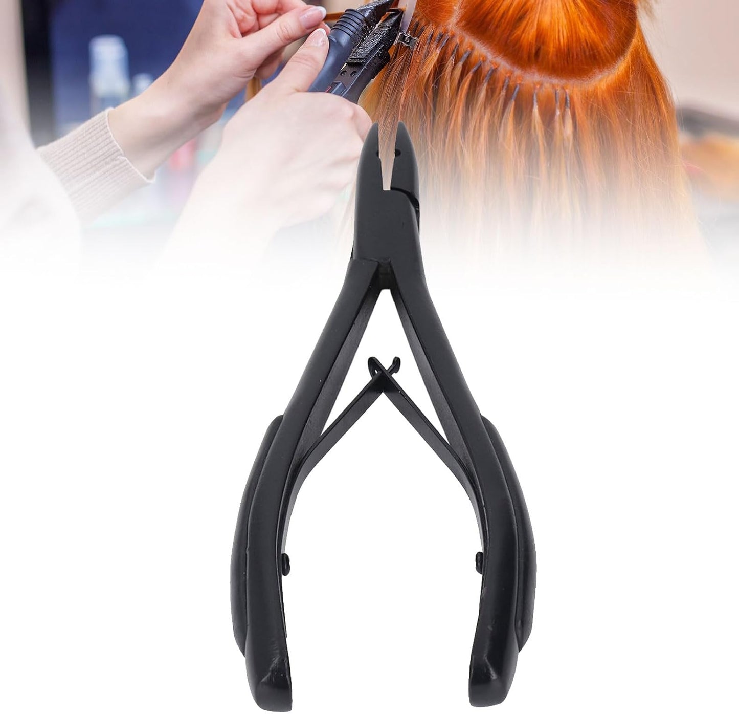Hair Extension Pliers, Hair Extension Tools, Plier For Micro Nano Ring, Fusion Hair Extensions Plier Stainless Steel Hair Extensions for Micro Links Micro Loops