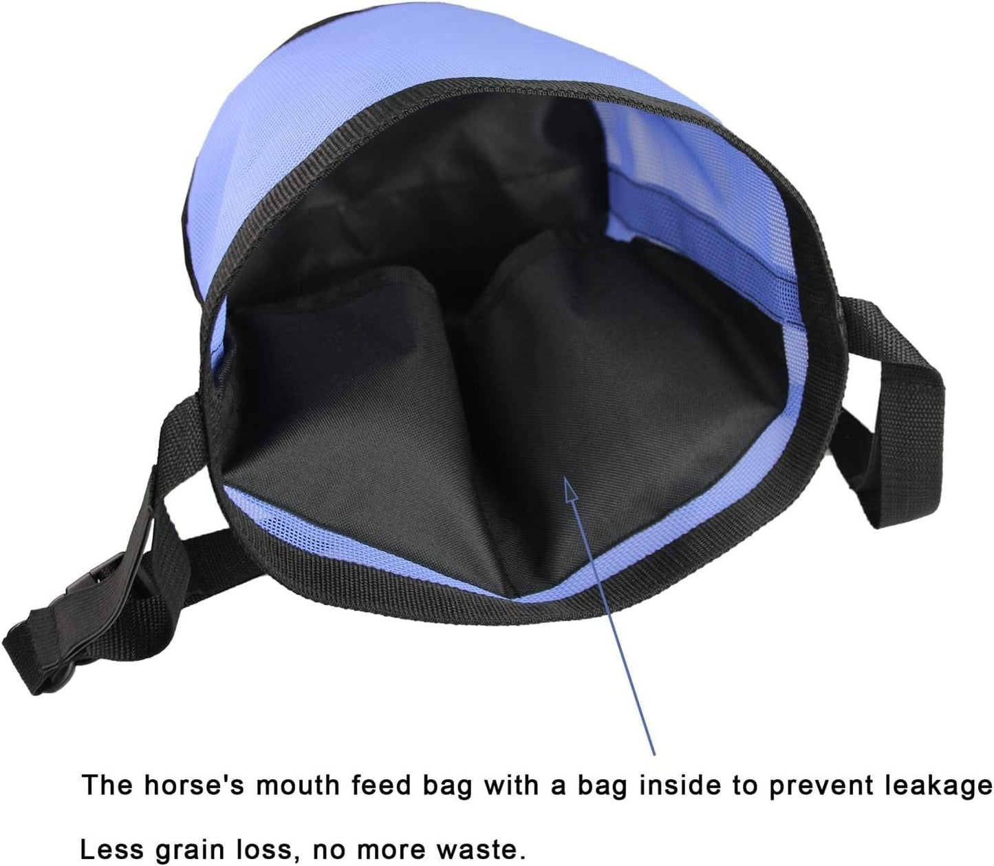 2 Horse Feed Bags High-Performance PVC Mesh Bags