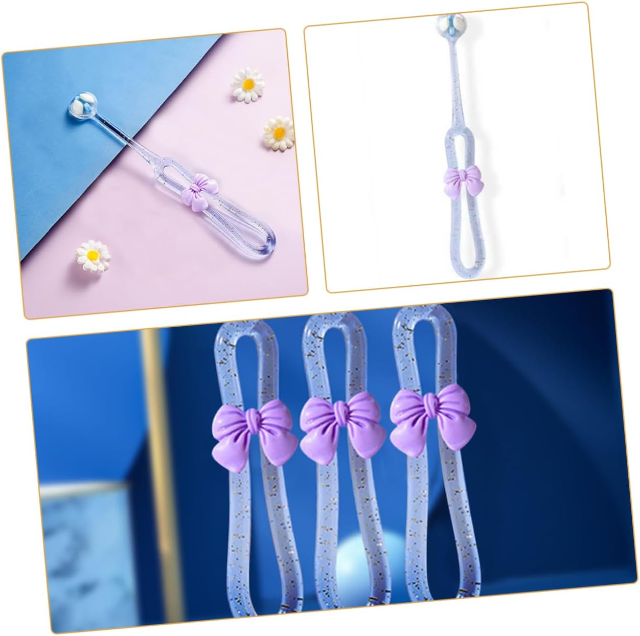FOYTOKI 3pcs 3-sided Toothbrush: Adult Deeply And Thoroughly To Clean Teeth And Gums Cute Soft Bristle Three Sided Toothbrush Set
