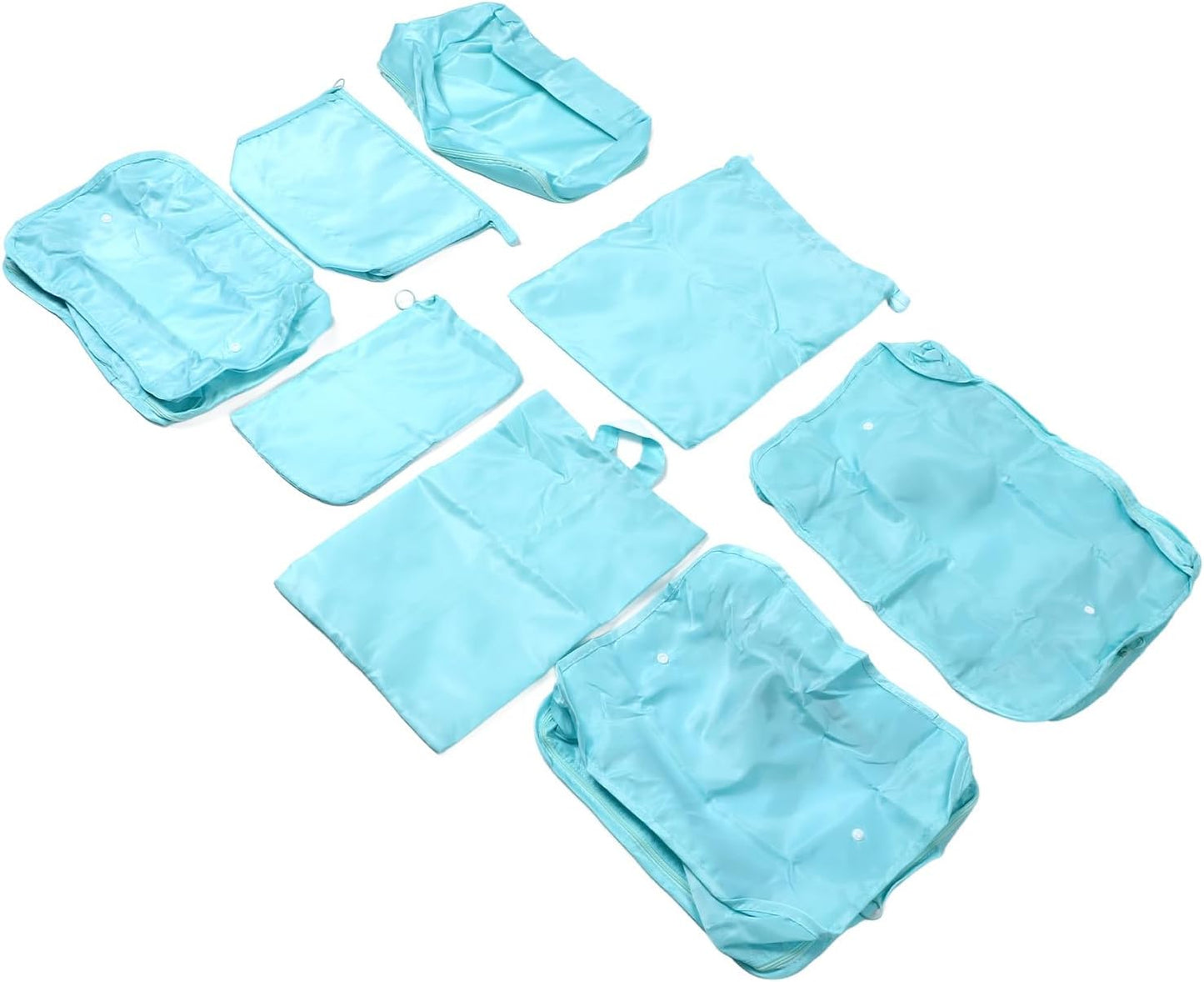 Luggage Packing Bags Twill Oxford Cloth Foldable Packing Cubes for Travel Organization