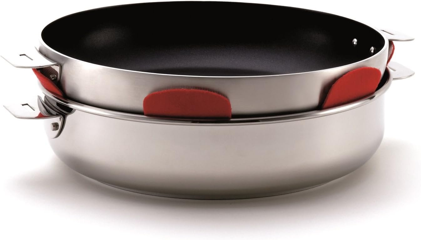 Lagostina 5pc Cookware Protectors (L800200205), red, small