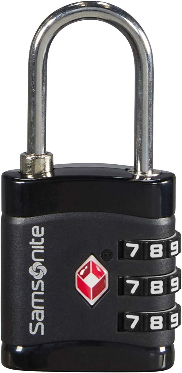 Samsonite Global Travel Accessories Three Dial TSA Combilock, 7 cm