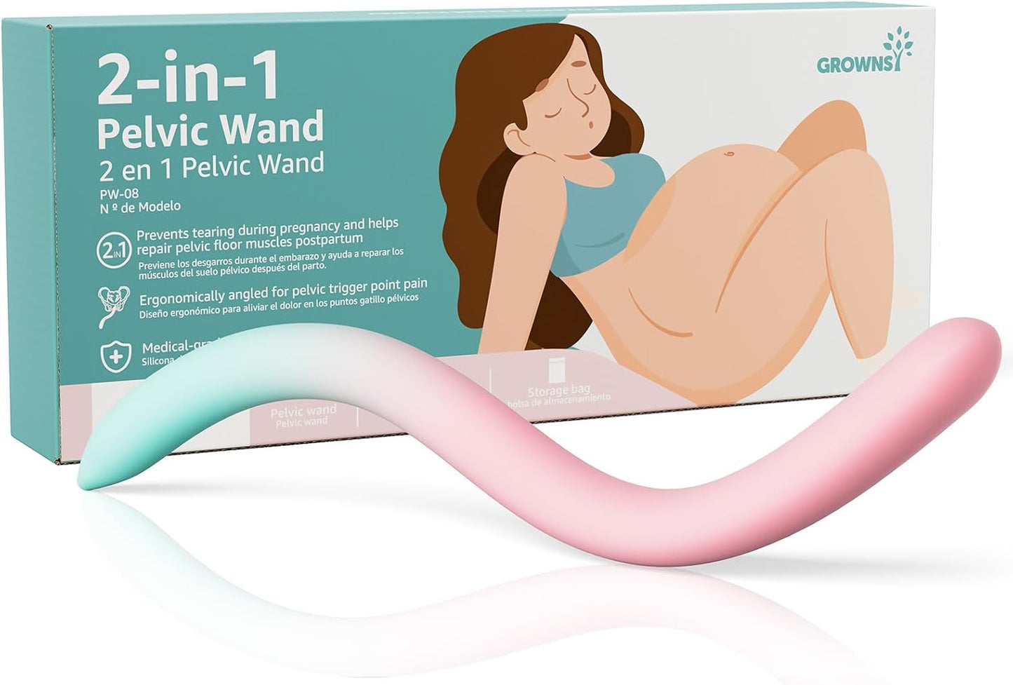 Postpartum Care Essentials Perineal Pelvic Wand for Labor and Delivery