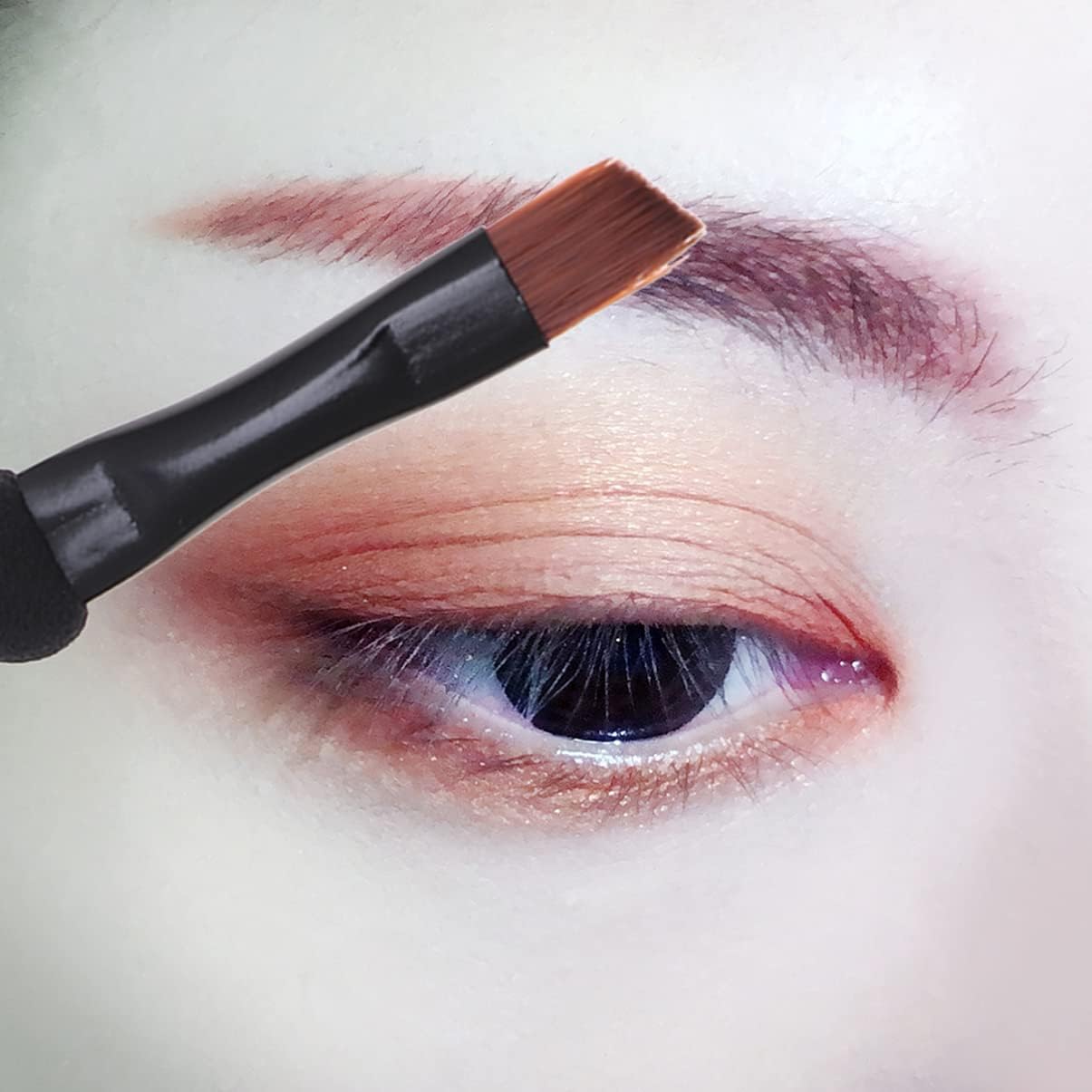 20 Pezzi pennello per ombretto spugnetta per il trucco degli occhi occhio di trucco mini makeup brush set accessori make up ombretto occhi ombretti occhi pennello per sfumare Black Didiseaon