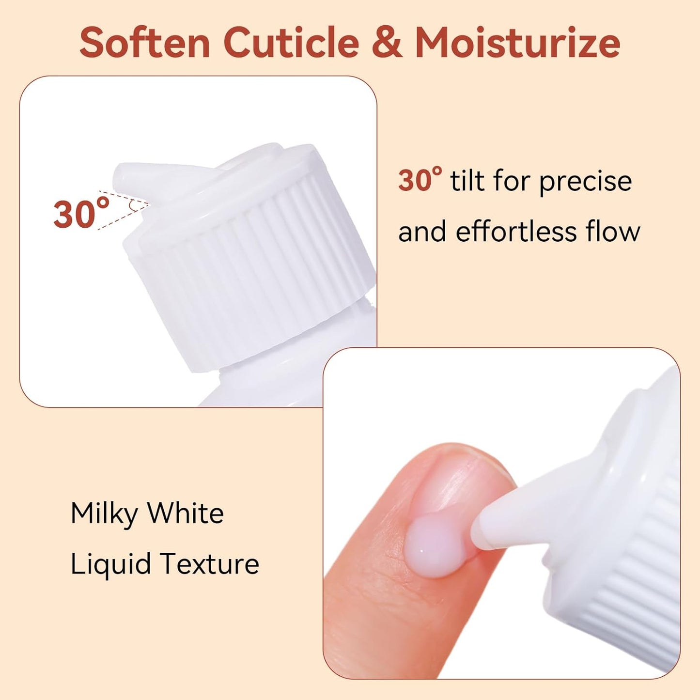 Makartt Cuticle Remover Kit, Nail Care Kit with Cuticle Oil Pen, Cuticle Trimmer, Nail File & 120ml Cuticle Remover Liquid, Nail Manicure Kit for Cuticle Softener & Moisturize
