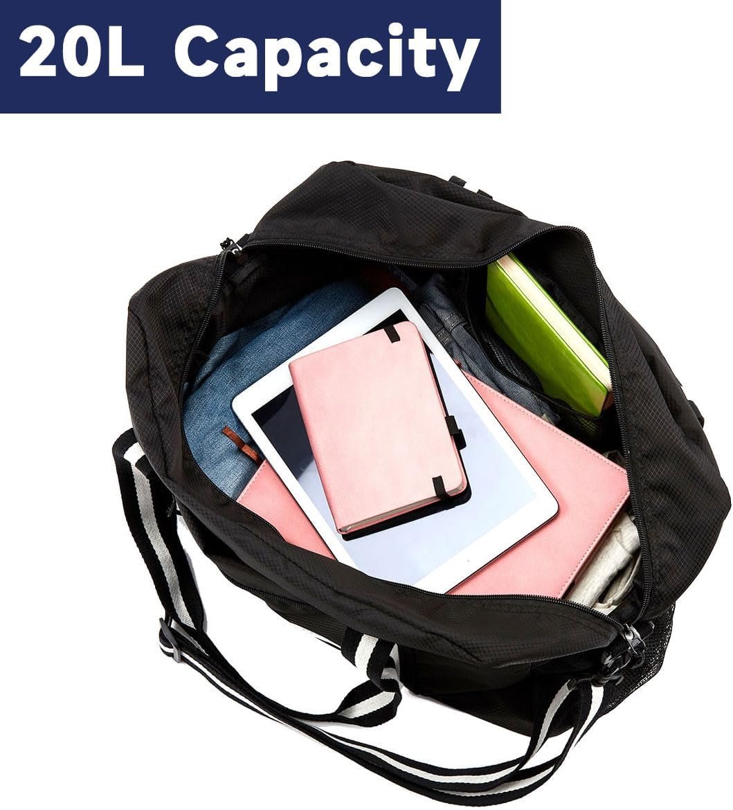 Arxus Travel Lightweight Waterproof Foldable Storage Carry Luggage Duffle Tote Bag