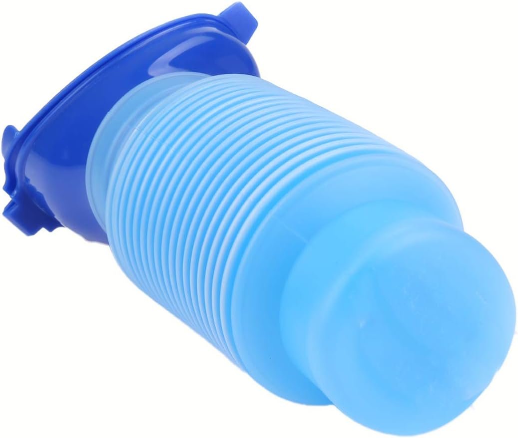 OUTFANDIA Emergency Urinal 750 ML,Portable Mini Outdoor Camping Travel Shrinkable Personal Mobile Toilet Potty Pee Bottle for Kids Adult