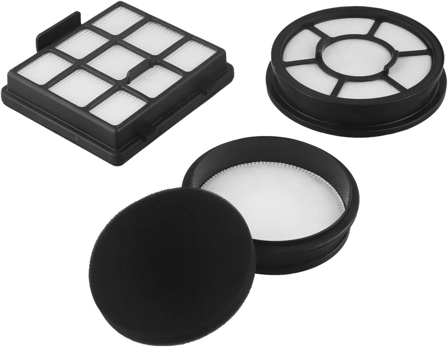 Cleaning Essentials include due filtri per contenitore della polvere e un filtro di scarico compatibile con VCM43B16H, B07C41FMF1