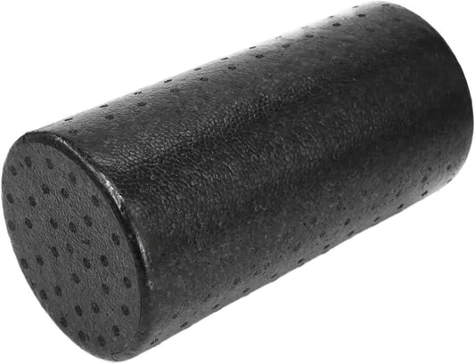 AYWTIUN Rullo Massaggio Muscolare Colonna da Massaggio con Rullo in Schiuma for Yoga, in EPP, Extra Ferma, ad Alta densità, for Il Recupero Muscolare, flessibilità ed Esercizi. Nero