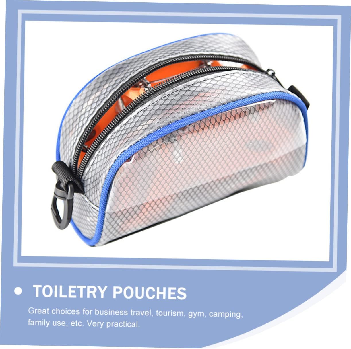 TOKIDNY 1pc Outdoor Storage Bag Portable Travel Organizer for Ice Claws and Climbing Gear Lightweight and Durable Design for Easy Carrying for Travel and Outdoor Activities