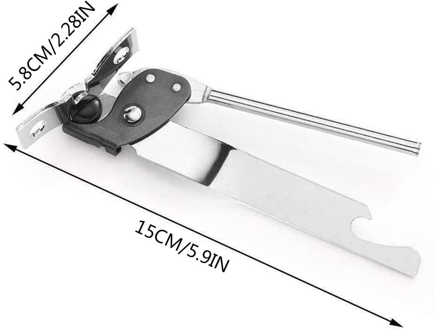 Manual Can Opener Kitchen Tools DIY Can Opener Side Gadgets Cordless Bottle Opener (as shown, One Size)