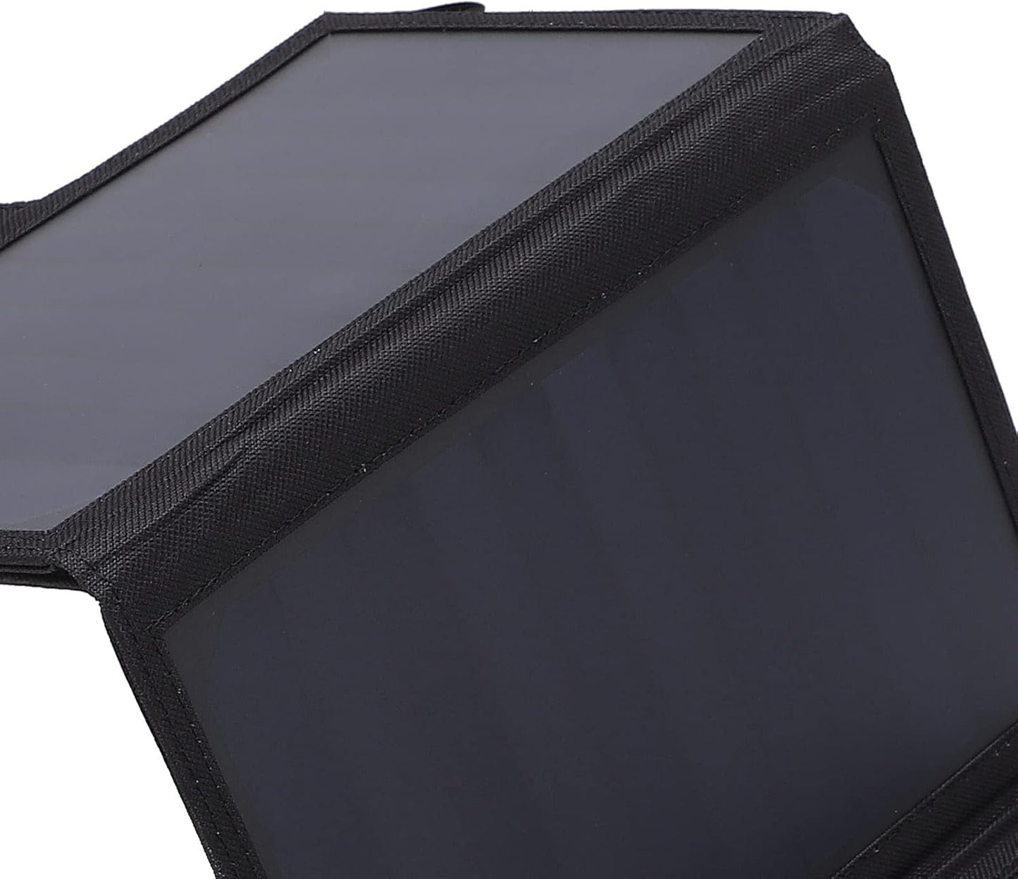 22W Portable Foldable Solar Power Bank Dual USB Charger Hiking Travel Camping