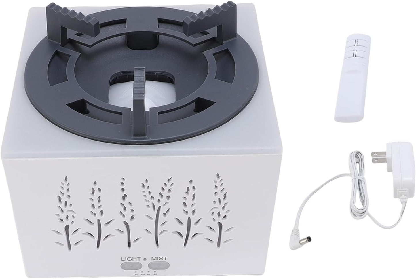 Fragrance Diffuser High Performance Smart Humidifier Air Purifier with Night Light 3 in 1 Multifunction Desk Dehumidifier 400ml Capacity Auto Shut Off for Home Bedroom (EU Plug 100-240V)