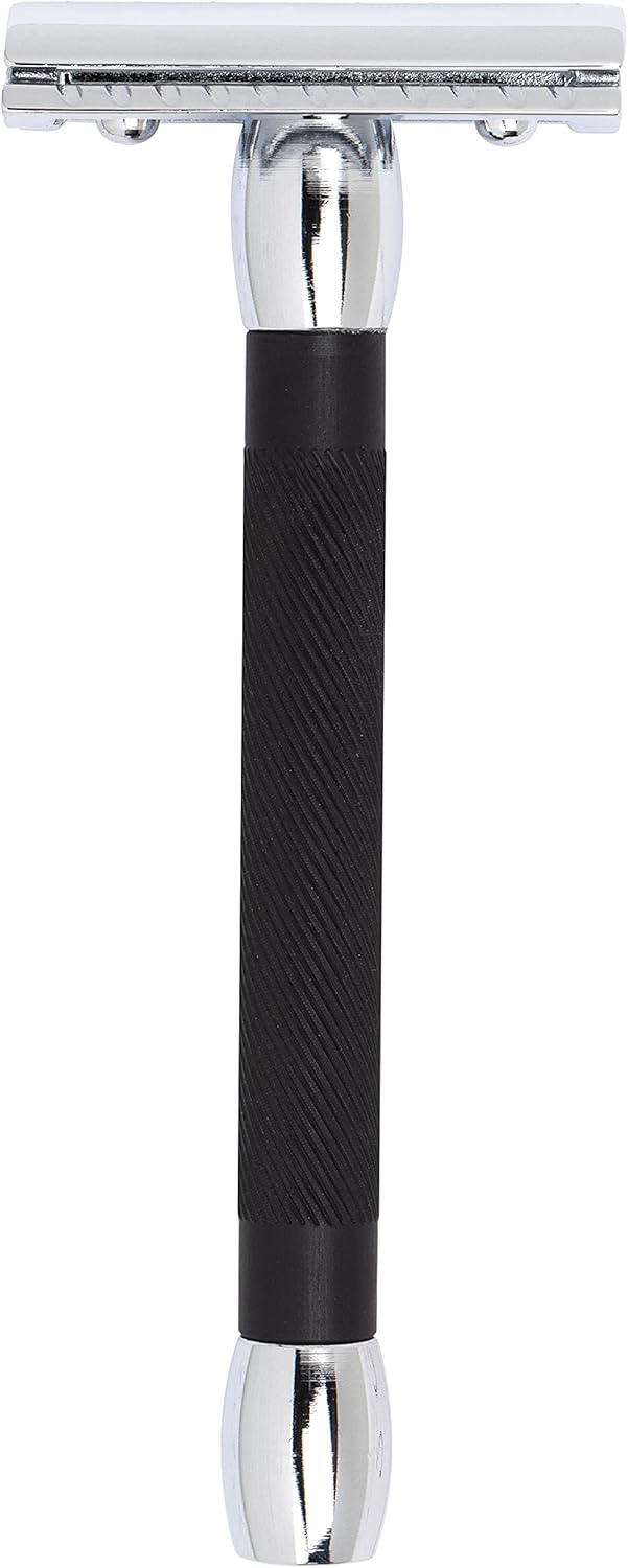 MERKUR Double Edge Safety Razor Short & Black Handle