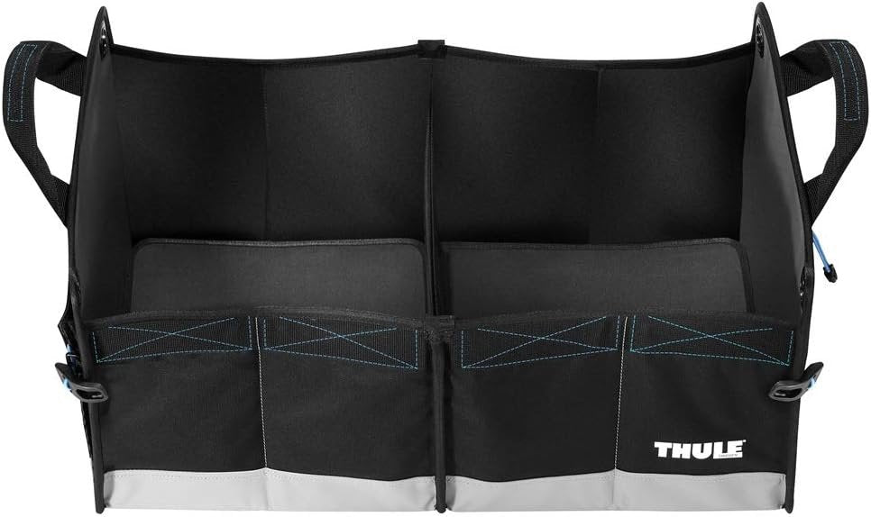 Thule Go Box Organizer - Large size – Sturdy Trunk Organizer – Foldable – Water Resistant - Attachable Cover – Cargo Storage Accessory Medium
