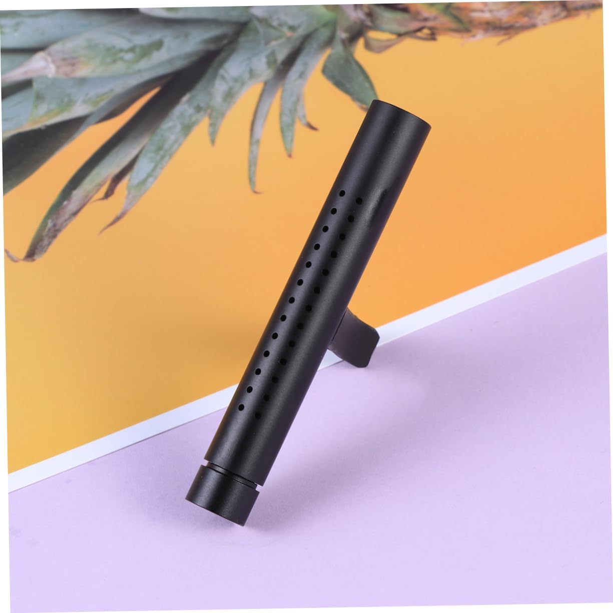 Alipis Car Aromatherapy Stick Fragrance Diffuser Stylish Black Car Air Freshener with Aroma Control and Replacement Stick Essential Oil Diffuser for Vent Clip