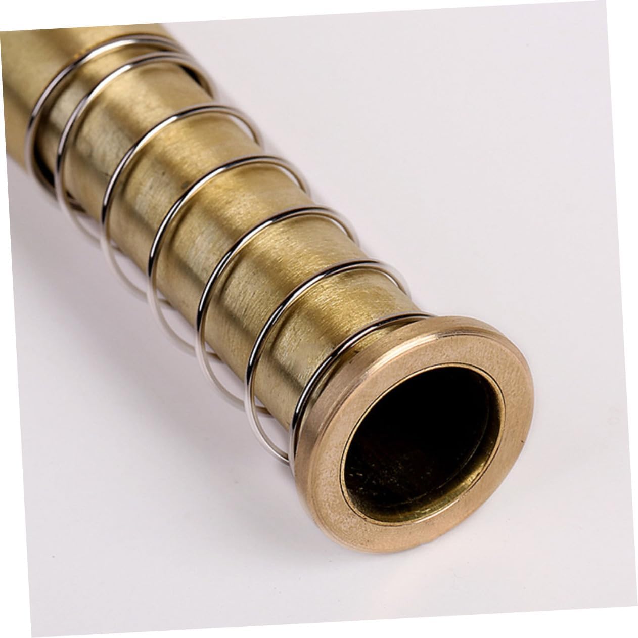 BIUDECO Brass Moxa Roller Stick for Moxibustion Massage Burner Enhance Balance Body Functions Portable