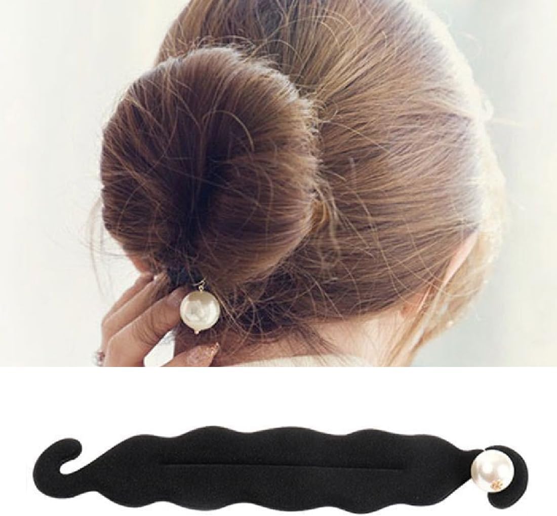 3Pcs Hair Bun Maker Quick Hair Bun Maker Tool Twist Curler Donut Tools Magic Hair Collecting Tool Easy and Fast
