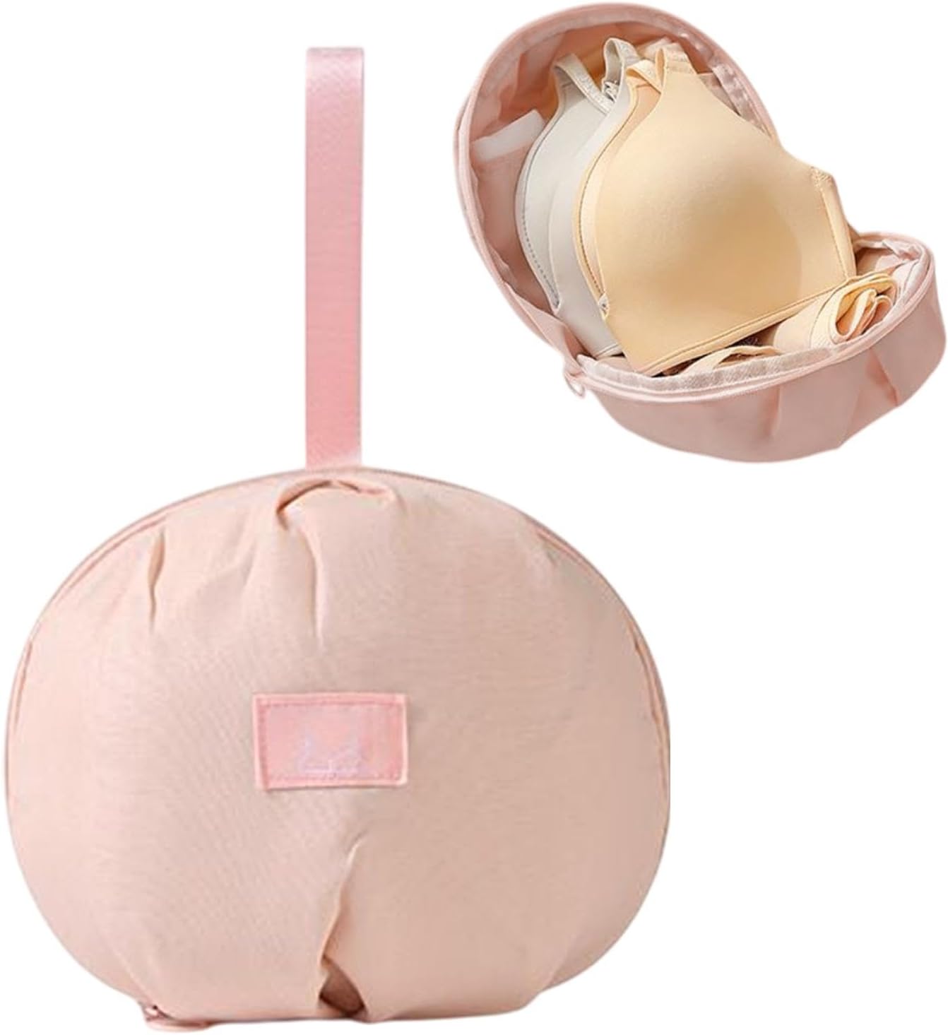 Underwear Organizer Travel Bag, Portable Bra Panty Storage Case, Large-Capacity Packing Cube, Waterproof Foldable Design for Travel and Home Organization