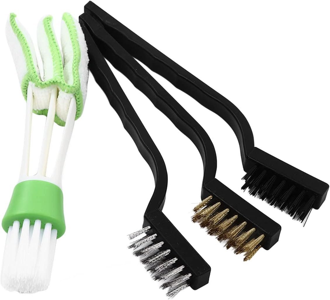 14pcs Car Detailing Brush Auto Detail Cleaning Tool Set Kit for Interior Exterior
