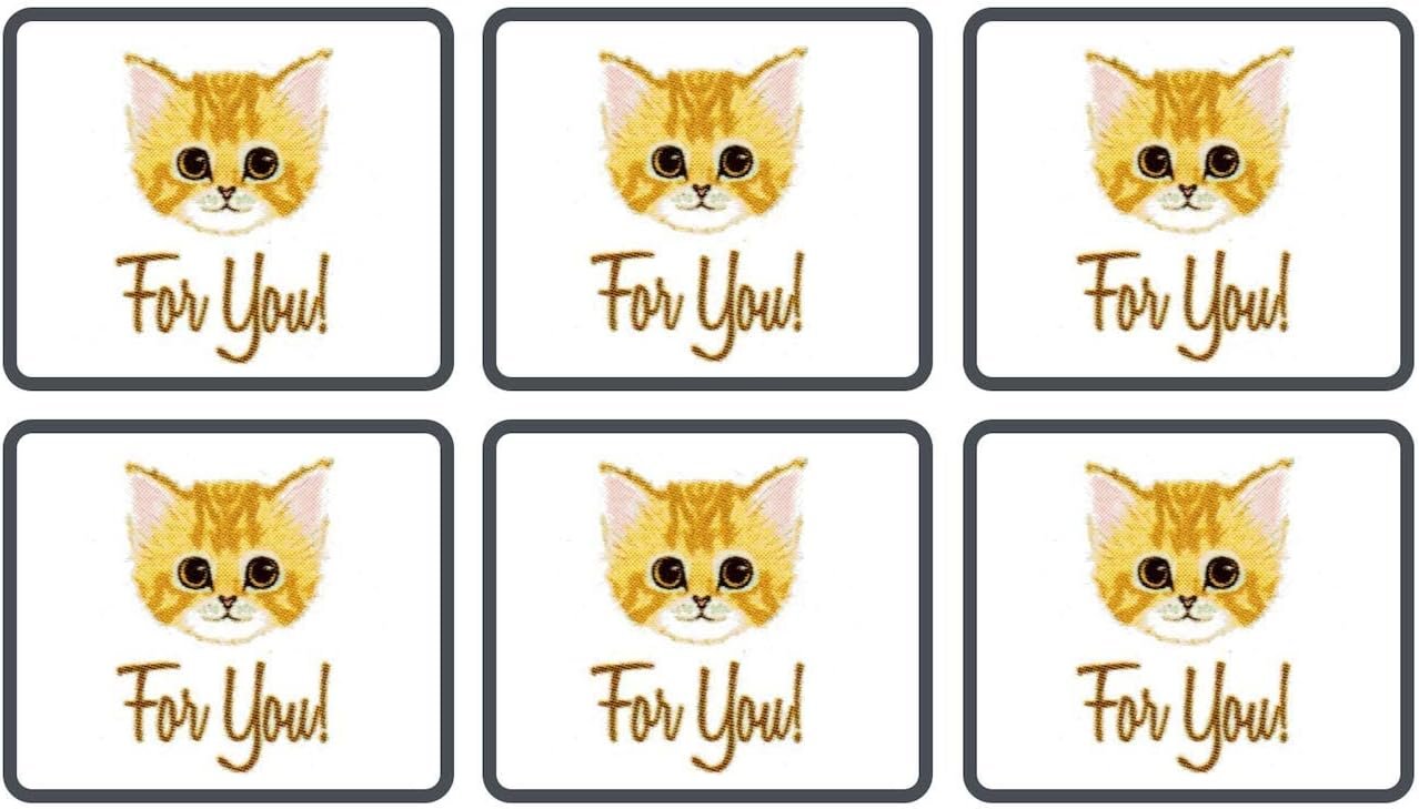 KUDOS.JP Cute Kawaii Cat Envelopes 6 Letter Writing Stationery Paper 12 Gift Set for Teen, Girls, Kids