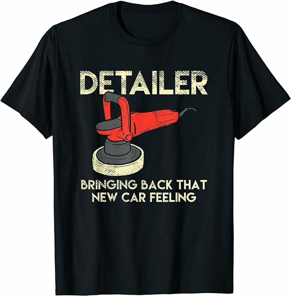 YUWUKEEE Limited Car Detailer Auto Detailing Car Feeling Car Cleaning Shirt Black