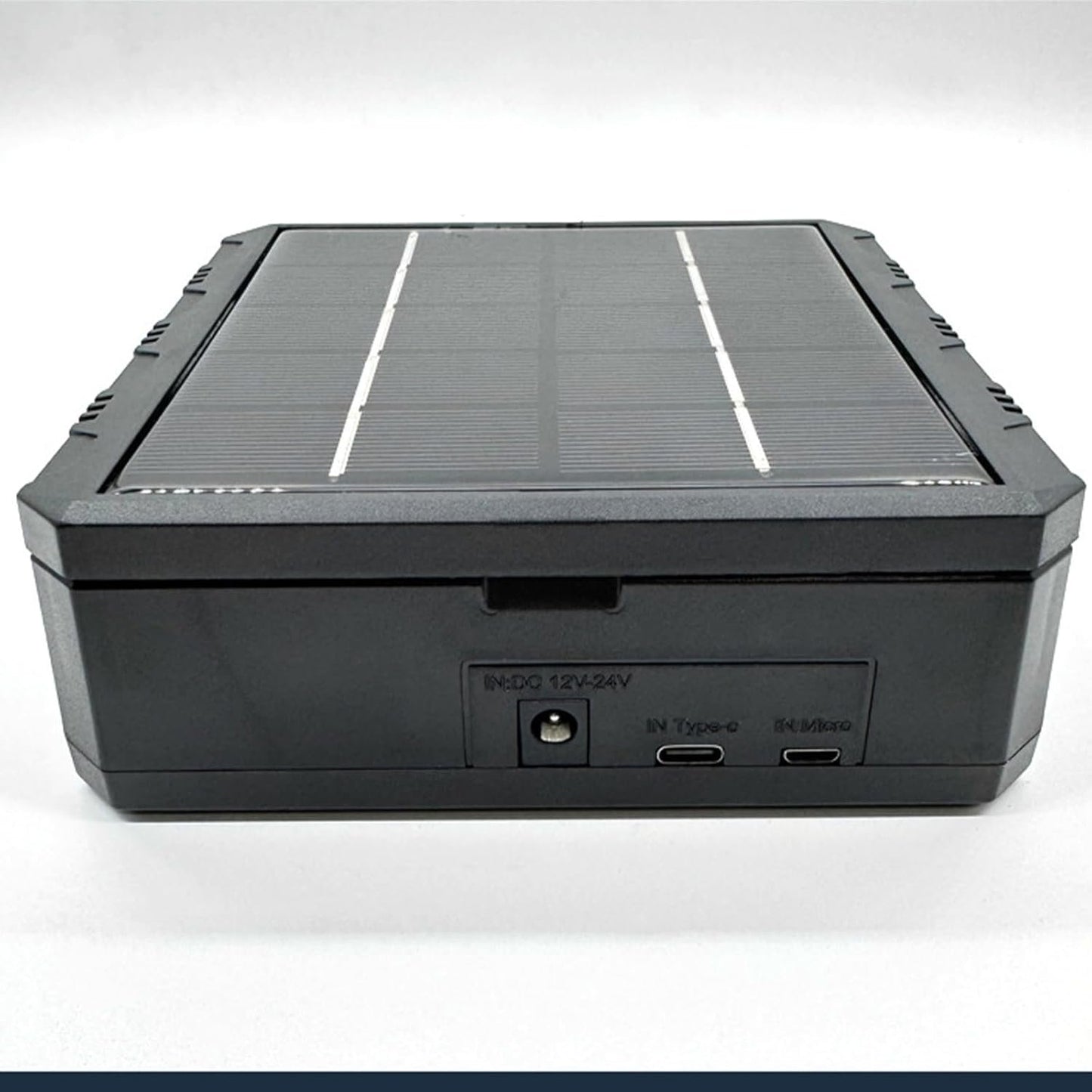 Batteries Chargers USB C Solar Battery Charging Adapter 4 Slot Case Battery Charging Case for 26650/21700/18650/18500/16340