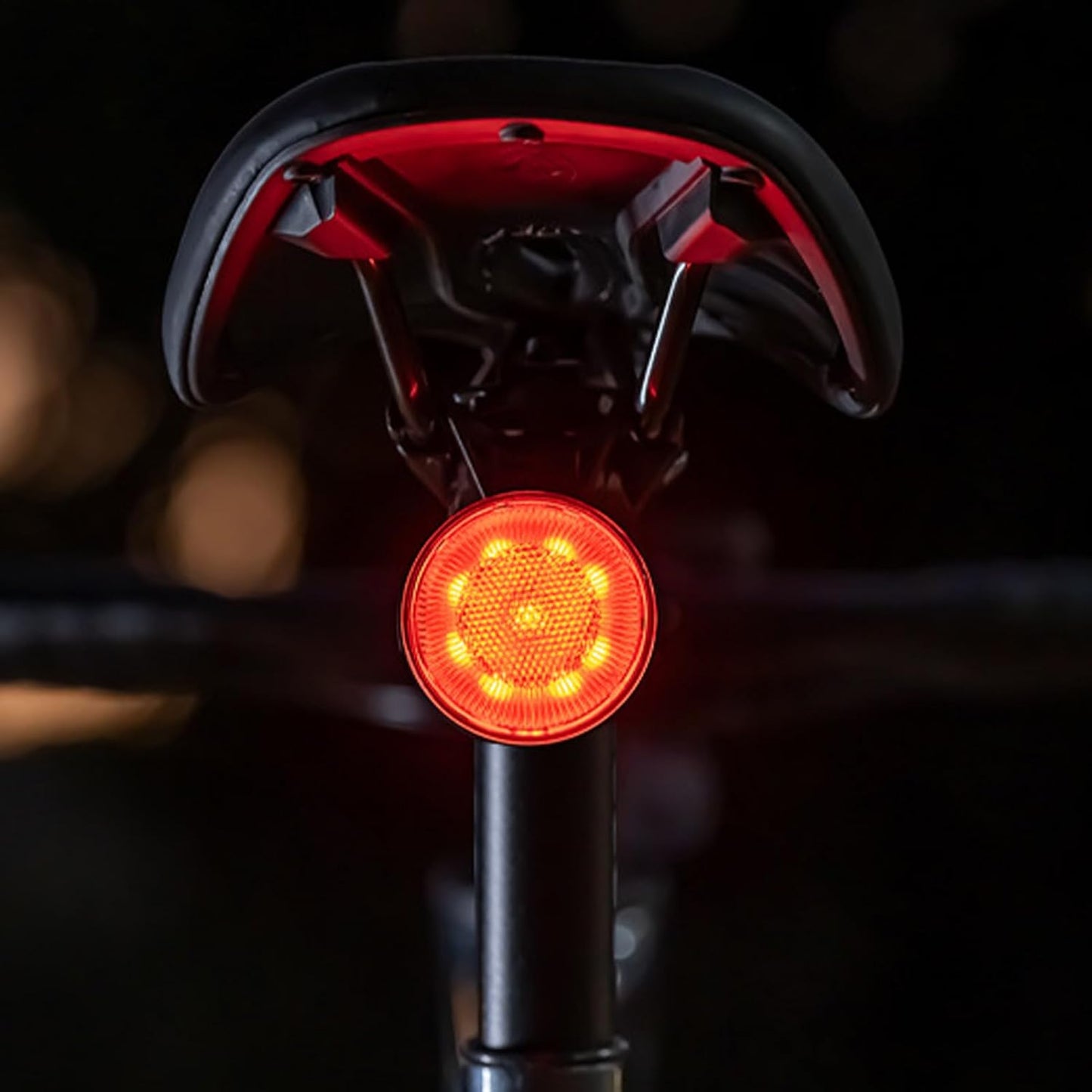 Bike Tail Light - Smart Brake Sensor Light For Bike - Rechargeable Waterproof Taillight With 5 Lighting Modes For Mountain Biking Road Cycling Urban Commuting