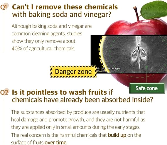 Cooking Wash (Rose of Sharon) | Organic Fruit and Vegetable Wash, Newborn Essentials, Produce Cleaner