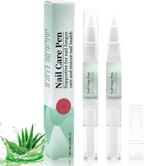 2 x Nail Care Pens with Tea Oil, Vitamin E and Aloe Vera - For Broken Nails