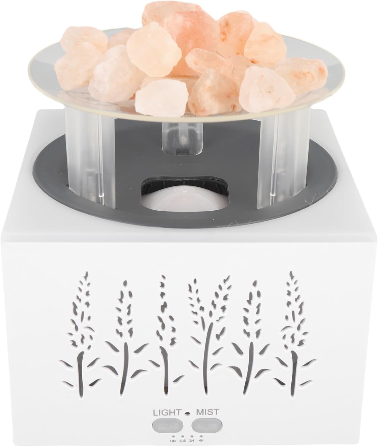 Fragrance Diffuser Desk Dehumidifier 3 in 1 Air Purifier with Colorfule Lamp Auto Shut Off Remote Control Cool Mist Aromatherapy Diffuser for Home Bedroom Smart Humidifier 400ml (EU Plug 100-240V)