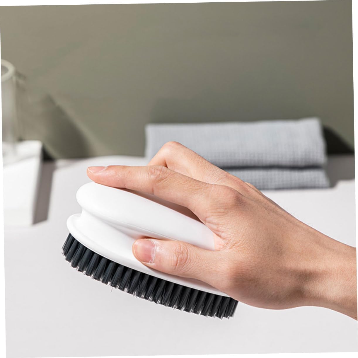 Ipetboom 1Set Household Cleaning Brush Soft Bristle Clothing and Shoe Cleaning Brush Versatile Scrub Brush for Gentle Cleaning Effortlessly Removes Dirt and Grime Essential Tool
