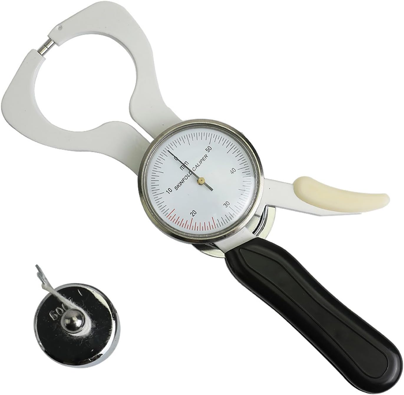Glomora Skinfold Caliper Stainless Steel Accurate Body Fat Measurement Device for Beauty Salon Physical Examination Center