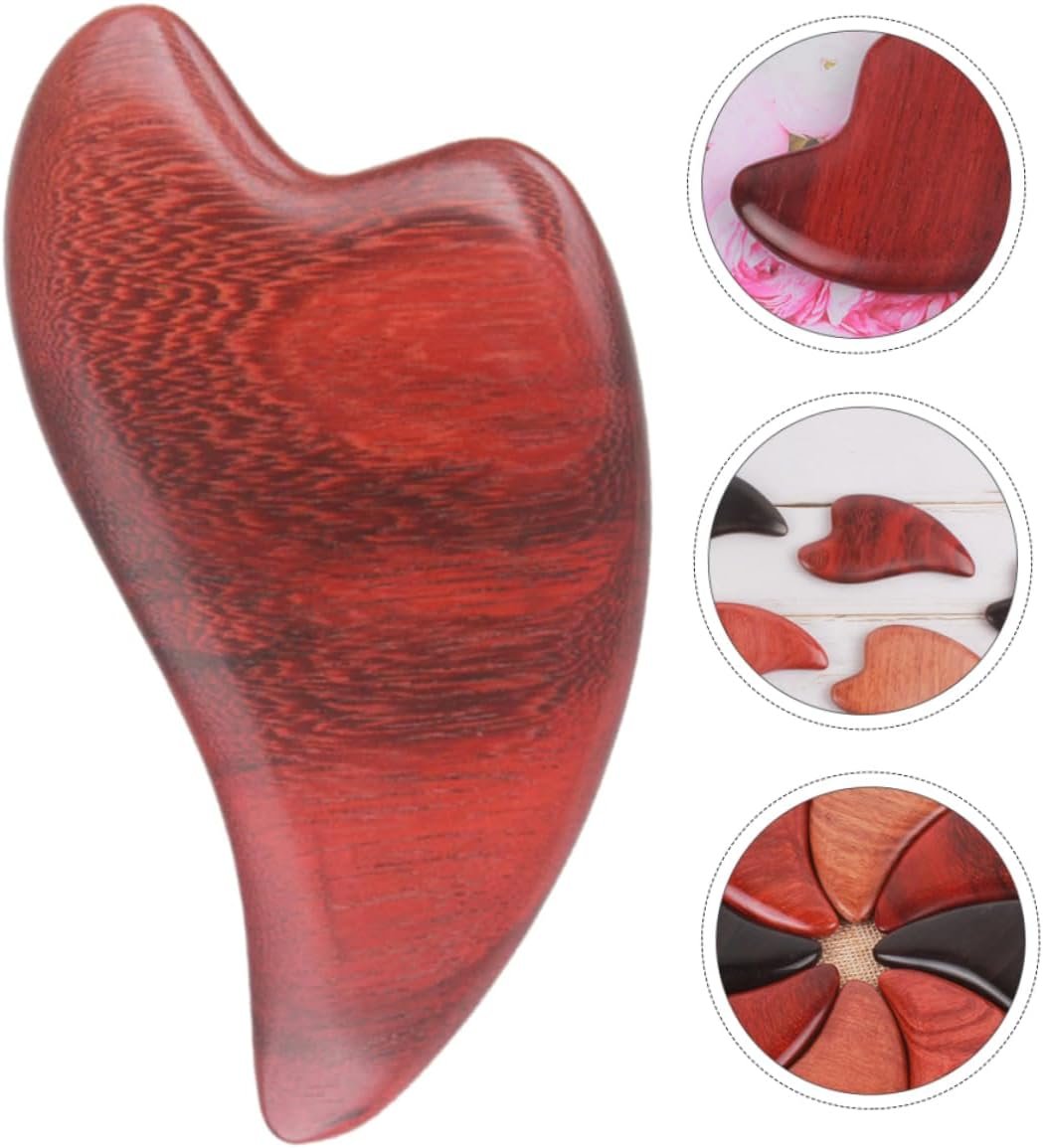 VALICLUD 1Pc Wooden Skin Massaging Board Massager for Aging Elimination Durable Comfortable Body Scraping