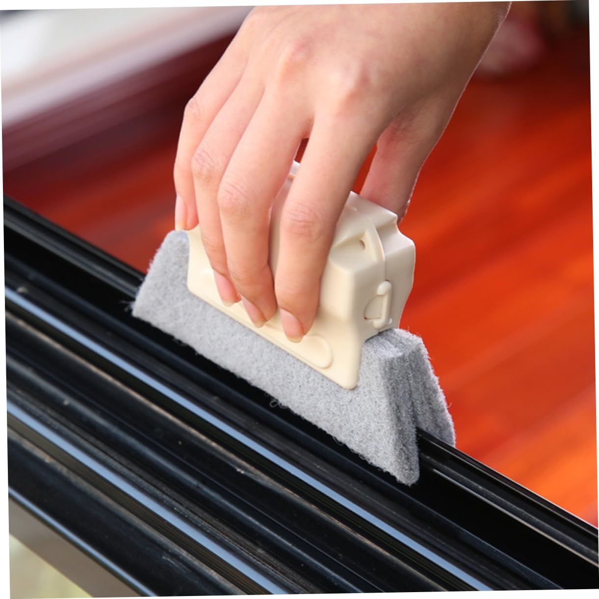 Beaupretty Home Cleaning Essential 6 Pezzi Set Di Spazzole Per La Pulizia Delle Scanalature Fessura Per Finestre E Spazzola Per Una Facile Rimozione Delle Macchie Casuale