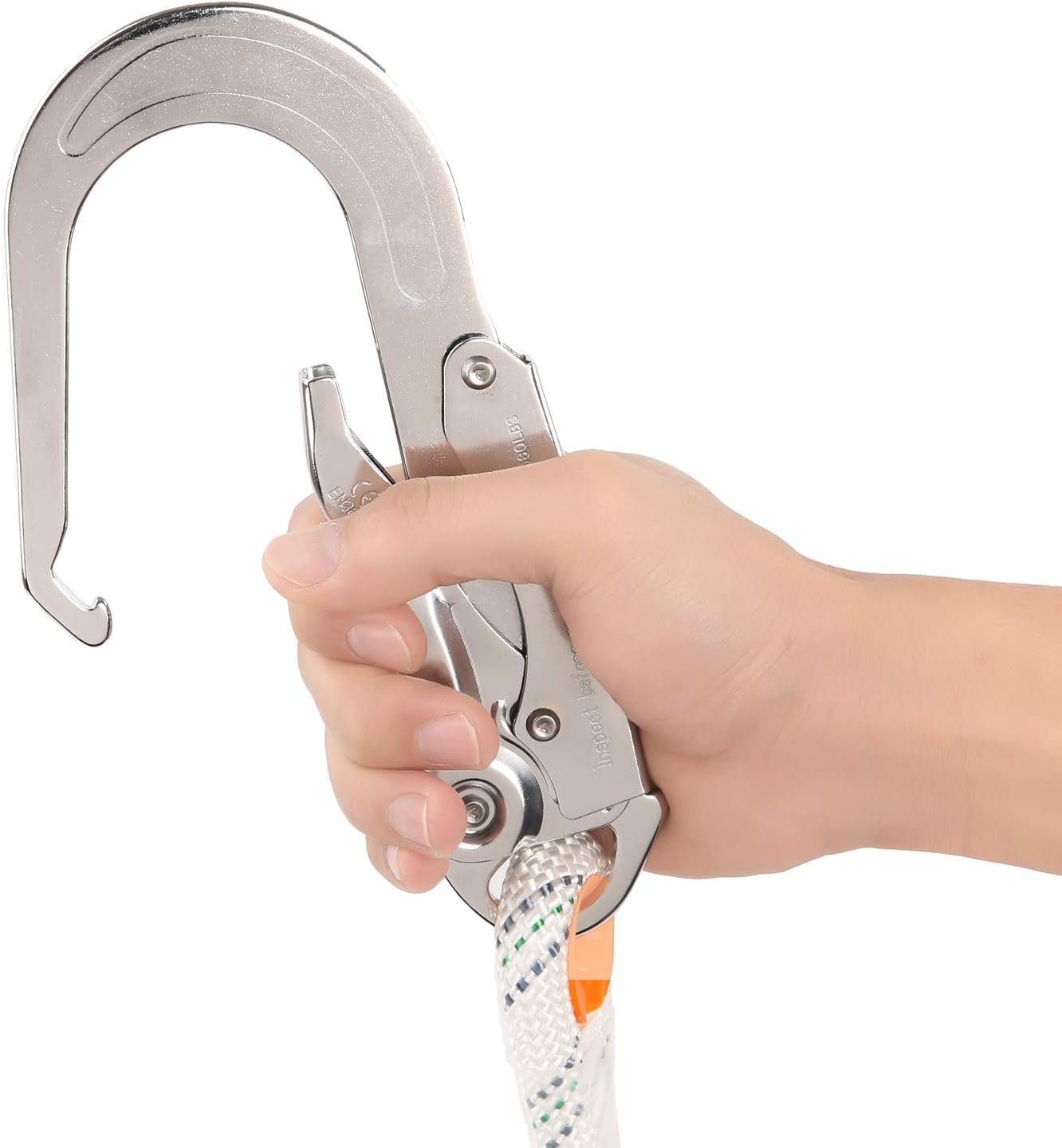 Full Body Safety Harness Tool Fall Protection with D-Rings and Waist Belt,Universal Personal Protective Equipment