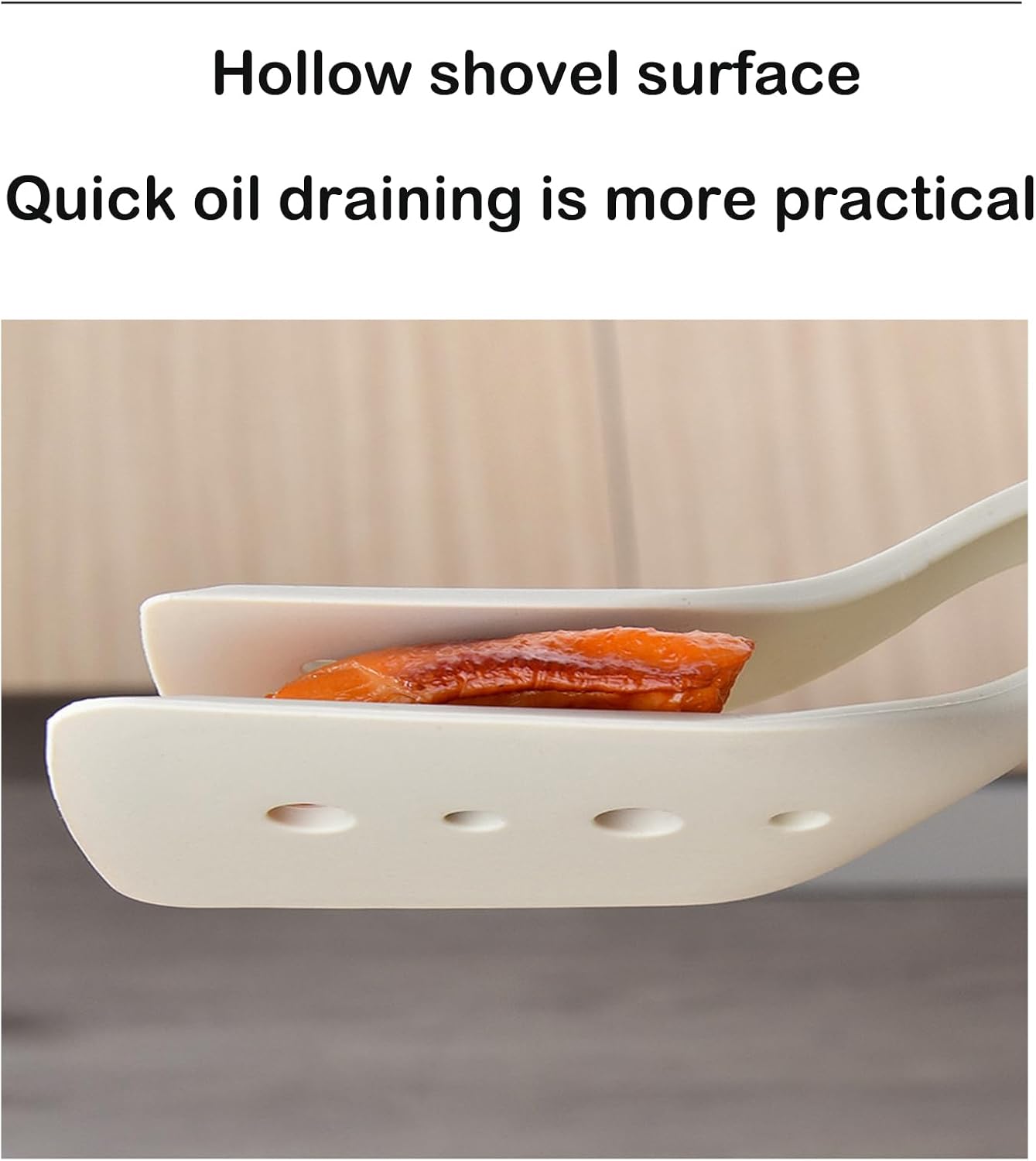 Lengsea Silicone Steak Clip, Spatula, Tongs, BPA-Free Silicone Cooking Gadget, BBQ Spatula, Grill Turner, Kitchen Tools, 1pc