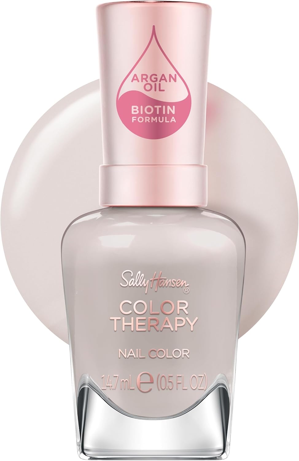 Sally Hansen Color Therapy Nail Polish, 144, Serenity Stone, Colors, Strengthens, Cares